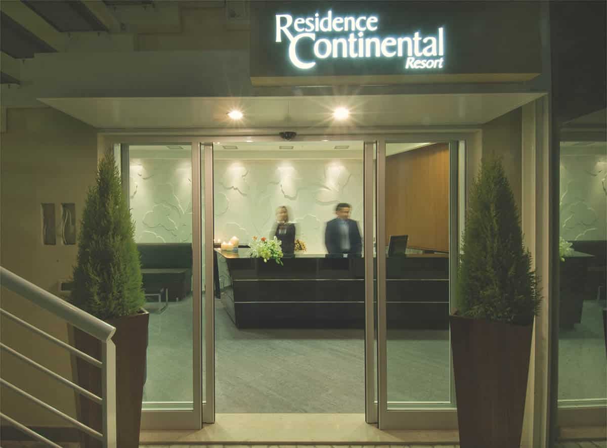 Entrance reception Residence Continental - Gabicce