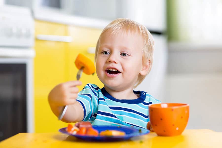Menü für Kinder